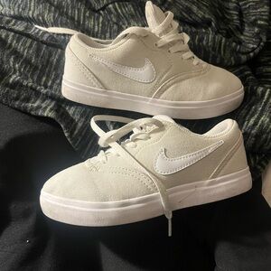 Nike Kids Cream Sneakers